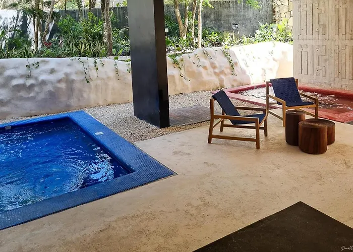 Aparthotel Iik By Groovy Stays- A Hip Condo-hotel With Wifi, Rooftop, Pool, Sleeps 6 Tulum