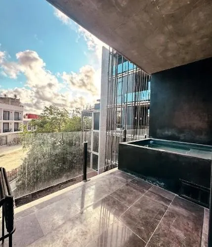 Aparthotel Iik By Groovy Stays- A Hip Condo-hotel With Wifi, Rooftop, Pool, Sleeps 6 Tulum