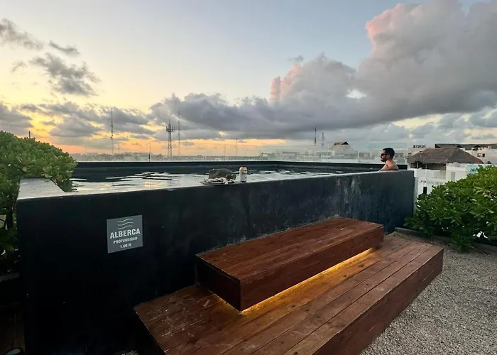 Iik By Groovy Stays- A Hip Condo-hotel With Wifi, Rooftop, Pool, Sleeps 6 Aparthotel